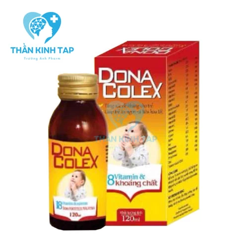 Donacolex 120ml - Hỗ trợ bổ sung các vitamin và khoáng chất